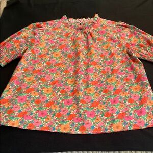 NWOT J. Crew Made w/Liberty Fabric